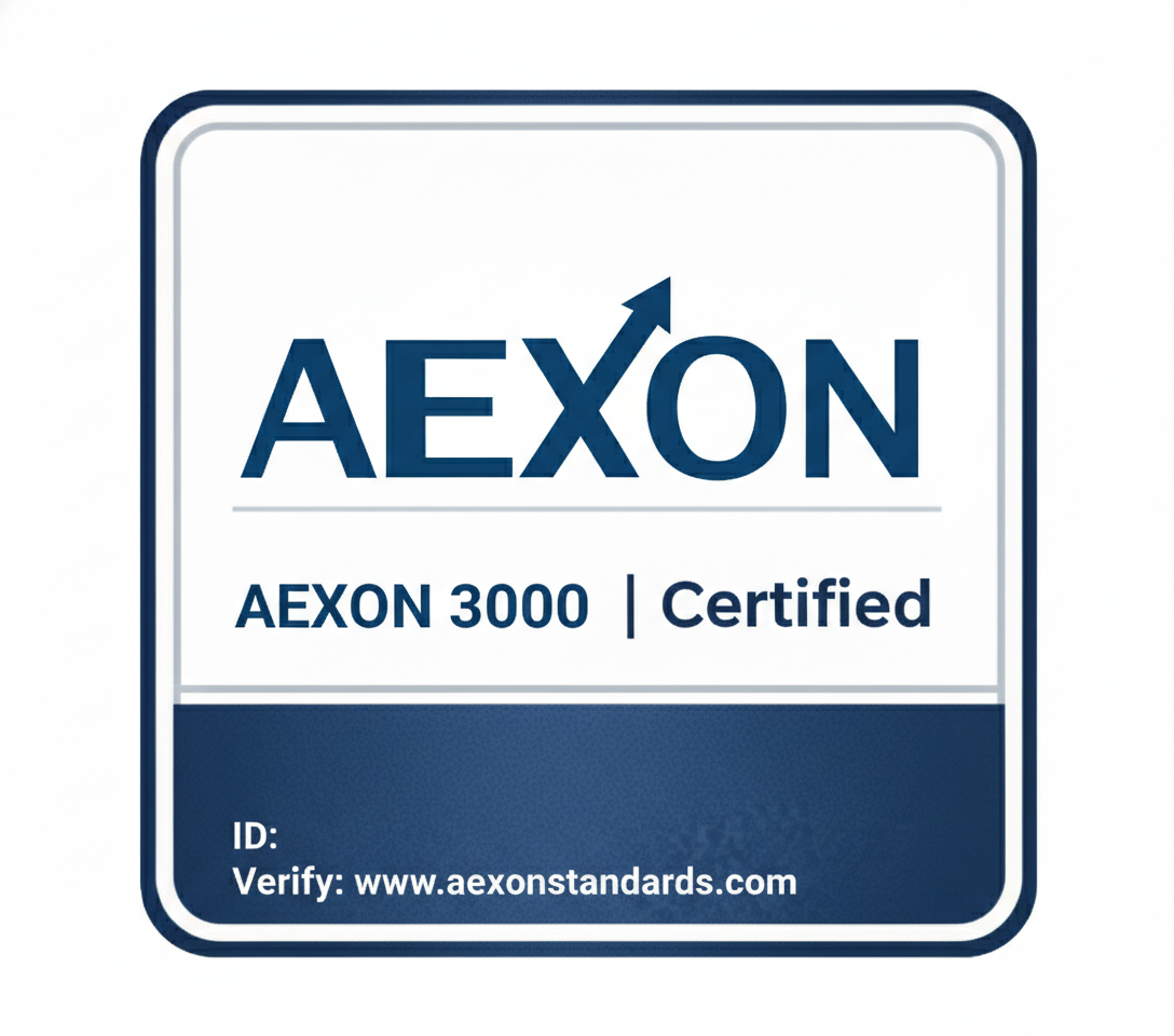 AEXON 3000 Certification